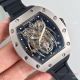 Copy Richard Mille RM 19-01 SS Black Rubber Spider Face Watch (2)_th.jpg